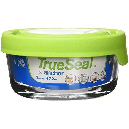 Anchor Hocking 2-c. Round True Seal Canister.