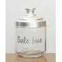 Italo Ottinetti Glass Jar with Dull Aluminium Lid 0.75 Litre Sale Fino, Metallic, one Size Italo Ottinetti Glass Jar with Dull Aluminium Lid 0.75 Litre Sale Fino, Metallic, one Size