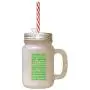 Green Christmas Rules Trim Tree Build Snowman Sing Carols Frosted Glass Mason Jar With Straw Green Christmas Rules Trim Tree Build Snowman Sing Carols Frosted Glass Mason Jar With Straw