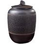 Ceramic Pottery Cereal Containers Canister Cookie Jar With Lids, Airtight Food Storage Containers Bins Large For Kitchen Pantry Organization Flour Rice Candy Bulk, 20L, 47x33cm