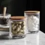 Glass Storage Jar, High Borosilicate Glass, Airtight Sealing Ring, Preserving Jars for Tea Coffee Herb Spices Sugar and More (8x8.5cm/250ml) Glass Storage Jar, High Borosilicate Glass, Airtight Sealing Ring, Preserving Jars for Tea Coffee Herb Spices Sugar and More (8x8.5cm/250ml)