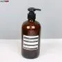 Skandinavischer Chic Glas Lagerbehälter mit Aufkleber, Nordic Modern Minimalist Schreibtisch-Lagerflasche-Organizer, Blumenbehälter, Dekoration, große Glas-Lagerbehälter mit Deckeln
