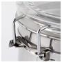 storage jar Grain container Food container Storage Box，Stainless steel sealed crisper coffee beans dry goods miscellaneous grains moisture storage box
