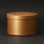 Small Round Sealed Metal Tea Cans Portable Coffee Candy Seasoning Storage Iron Box Home Kitchen Container,Gold