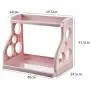 Lifechange 2-Layer Detachable Folding Kitchen Shelf, Bathroom Storage Rack,Spice Rack Combination Storage Rack,Nightstand End Table Bookcase Desktop Lifechange 2-Layer Detachable Folding Kitchen Shelf, Bathroom Storage Rack,Spice Rack Combination Storage Rack,Nightstand End Table Bookcase Desktop
