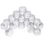 PH PandaHall 20 Pack 10ml Aluminium Tin Empty Slip Slide Round Tin Containers with Flat Top Lids for Lip Balm Makeup Face Cream Eye Shadow Jar Pot Bottle (10ml/0.34oz) PH PandaHall 20 Pack 10ml Aluminium Tin Empty Slip Slide Round Tin Containers with Flat Top Lids for Lip Balm Makeup Face Cream Eye Shadow Jar Pot Bottle (10ml/0.34oz)