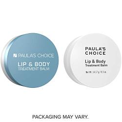 Paulas Choice LIP & BODY Emollient Treatment Balm, Beeswax & Shea Butter, Moisture for Eczema-Prone & Dry Skin, 0.5 Ounce