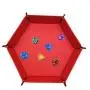 JUSTDOLIFE Dice Tray Creative Foldable Desktop Storage Organizer Valet Organizer Valet Tray