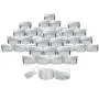 10ML (10g) White Empty Plastic Cosmetic Jars Face Creams Bottle Sample Lotion Glitter Storage Container Lip Balm Travel Tester Nial Arts Box (25PCS) 10ML (10g) White Empty Plastic Cosmetic Jars Face Creams Bottle Sample Lotion Glitter Storage Container Lip Balm Travel Tester Nial Arts Box (25PCS)