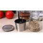 Mini Spice Jars Kitchenware seal stainless steel grinder