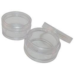 Clear Plastic Makeup Lip Balm 10 Gram Packaging (Pack of 2)
