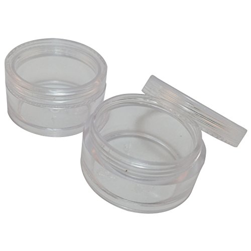 Clear Plastic Makeup Lip Balm 10 Gram Packaging (Pack of 2)