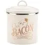 47417 Enamel on Steel Bacon Grease Can/Bacon Grease Container - 4 Inch, White (Pack of 2) 47417 Enamel on Steel Bacon Grease Can/Bacon Grease Container - 4 Inch, White (Pack of 2)