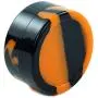 YHSWE 1pcs 22ml Large Non-stick Round Silicone Dab Container Storage Jar Food Grade (Black/Orange) YHSWE 1pcs 22ml Large Non-stick Round Silicone Dab Container Storage Jar Food Grade (Black/Orange)