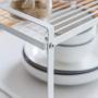 GBX Kitchen Cabinet Shelf Organiser,Shelf Racks Home Iron Art Layering Cabinet Shelf Multi Layer Storage Rack Spice Jar Storage Shelf,32×20.9×18.2cm
