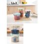 Transparent Plastic Sealed Cans Milk Powder Cereal Grain Storage Container Kitchen Refrigerator Food Storage Box Food Dispensers