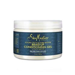 Shea Moisture Jojoba Oil & Ucuuba Butter Braid Condition Gel With Carrot Seed Oil, 12 Ounces