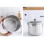 Mini Spice Jars Stainless steel seasoning jar set household kitchen supplies