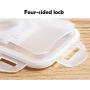YTF-Plastic storage tank, kitchen dry storage box, large transparent grain storage box