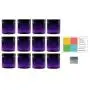 Bouteilles Rondes en PET Transparent 2 oz (60 ml) avec Couvercles Noirs Lisses, et 1 Petite Bouteille, Lot de 12 (P2BMJ12) Bouteilles Rondes en PET Transparent 2 oz (60 ml) avec Couvercles Noirs Lisses, et 1 Petite Bouteille, Lot de 12 (P2BMJ12)