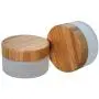 Bouteille Crème Écologique en Bambou 50ml – Couvercle en Bambou Froissé, Pot à Crème en Verre Froissé 1pc (50ml) Bouteille Crème Écologique en Bambou 50ml – Couvercle en Bambou Froissé, Pot à Crème en Verre Froissé 1pc (50ml)