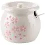Keramik-Set Sakura Salz-Zucker-Behälter mit Deckel und Löffel – 123Arts