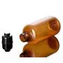 2PK (300ml/10oz) Brown Large Capacity Empty Plastic Bottle with Flip Lid Refillable Portable Makeup Holder Jars Pot Squeezing Bottle Travel Storage Sub Bottling for Lotion Liquids Emulsion Shampoo 2PK (300ml/10oz) Brown Large Capacity Empty Plastic Bottle with Flip Lid Refillable Portable Makeup Holder Jars Pot Squeezing Bottle Travel Storage Sub Bottling for Lotion Liquids Emulsion Shampoo