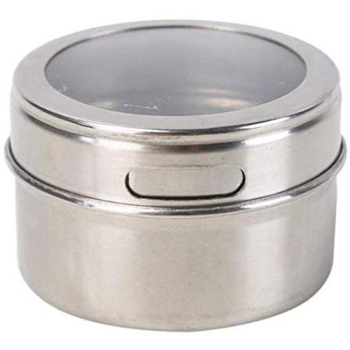 Toporchid Stainless Steel Spice Cans Spice Storage Container Pepper Seasoning Sprays Tools Spice Jar