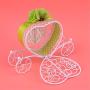 AiStickQ Carriage Designed Hollow Candy Box Packing Wedding Party Favour Birthday Gift FastShop Rose red 2 pcs