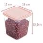 HENWERD Food Storage Containers with Lids,[17 Piece]Airtight Leak Proof Plastic Meal Prep Containers with Lids (Pink,One Size)