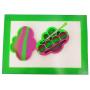 SZBS A Set 30x20cm Silicone Mat 85ml Container Cloud-shape Container Wax Oil Container Concentrate Container Wax Silicone Storage Jar (Green, 10)