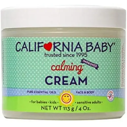 Crème Apaisante Hydratante pour Bébé Californie (118 ml) : Hydratez les Peaux Sensibles, Douces. Formule Végétale, Végétaliene. Apaise les Irritations Causées par la Peau Sèche sur le Visage, les Bras et le Corps. Crème Apaisante Hydratante pour Bébé Californie (118 ml) : Hydratez les Peaux Sensibles, Douces. Formule Végétale, Végétaliene. Apaise les Irritations Causées par la Peau Sèche sur le Visage, les Bras et le Corps.