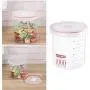 Contenant en Plastique Transparent de 1000 ml avec Joint Étanchéologique pour Stockage de Nourriture, Conservateurs de Spices, Graines, Céréales. Contenant en Plastique Transparent de 1000 ml avec Joint Étanchéologique pour Stockage de Nourriture, Conservateurs de Spices, Graines, Céréales.