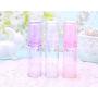 erioctry 5ML Airless Pump Bottle-Empty Refillable Airless Vacuum Pump Cream Lotion Bottle Travel Bottles Toiletries Liquid Container for Cosmetic Make-up Pack of 6 (Purple)