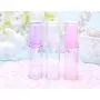 Erioctry 5 ml Airless Pump Flasche - Leere Refillbare Luftlose Vakuum Pumpen Creme Lotion Flasche Reiseflaschen für Toilettenartikel Flüssigkeit Behälter für Kosmetik Make-up Pack von 6 (Lila)