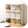Spice Rack 3 Grids Spoon Kitchen With Lid Container Seasoning Box Herb Spices Storage Condiment Jar Cooking With Handle Desktop