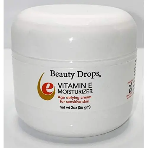 Beauty Drops Vitamin E Facial Moisturizer Cream 2 Ounce