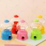 Cute Mini Candy Box Machine Creative Bubble Storage Jar Candy Dispenser Kids Toy Children Gift Candy Dispenser Box Bottle,Yellow