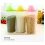 Transparent Plastic Sealed Fresh-keeping Food Storage Container Jar Food Storage Organizer Sets