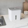 Nährstoffbehälter & Reisdosen Küchen-Speichereimer Wasserdichter Reisbehälter für Küche, Mehlbehälter, Trocken- und Insektenschutz, einfach zu bedienen, langlebig (Farbe: Weiß, Größe: 222425,4cm)