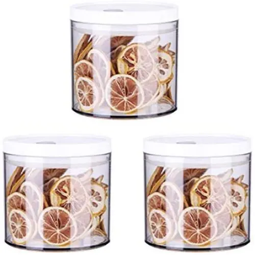 Cereal Storage Containers Dispenser Cookie Jar Plastic with Lids Airtight Bpa Free Large, Food Storage Containers for Kitchen Pantry Organization Canister Candy Bulk, 3-Pieces (Size : 600mL) Cereal Storage Containers Dispenser Cookie Jar Plastic with Lids Airtight Bpa Free Large, Food Storage Containers for Kitchen Pantry Organization Canister Candy Bulk, 3-Pieces (Size : 600mL)