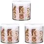 Cereal Storage Containers Dispenser Cookie Jar Plastic with Lids Airtight Bpa Free Large, Food Storage Containers for Kitchen Pantry Organization Canister Candy Bulk, 3-Pieces (Size : 600mL) Cereal Storage Containers Dispenser Cookie Jar Plastic with Lids Airtight Bpa Free Large, Food Storage Containers for Kitchen Pantry Organization Canister Candy Bulk, 3-Pieces (Size : 600mL)