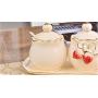 Mini Spice Jars Creative European Ceramic Spice Jar Three-Piece Set Kitchenware