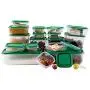 Ensemble de 17 pièces Keep Fresh Food Storage Box Réfrigérateur Contenant Scellé Crisper Organisateur Cuisine Graines Bocal Réservoir Ensemble de 17 pièces Keep Fresh Food Storage Box Réfrigérateur Contenant Scellé Crisper Organisateur Cuisine Graines Bocal Réservoir