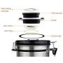 Storage Bottles & Jars - Stainless Steel Coffee Bean Storage Tanks Sealed Food Cans Storage Box Case Tea Container Holder Sugar Jars with Exhaust Hole ()