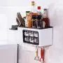 haixclvyE Kitchen Shelf Wall-Mounted Home Storage Condiment Jar Spice Rack Kitchen Spice Seasoning Storage Box Rack Shelf Home Organizer haixclvyE Kitchen Shelf Wall-Mounted Home Storage Condiment Jar Spice Rack Kitchen Spice Seasoning Storage Box Rack Shelf Home Organizer