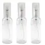 3er Set Leere, Wiederbefüllbare Klare Kunststoff-Pumpflasche, Kleine Druckbehälter für Lotion, Creme, Dusche, Shampoo, Hautpflege, Ätherisches Öl, Reisebedarf