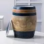 Contenants de Rangement Alimentaire en Cuve à Vin Rustique avec Couvercles, Grande Doseuse de Céréales en Céramique, Canisters à Café, Décoration d'Intérieur Rustique, Organisation et Rangement de Cellier, 10L/15L/25L Contenants de Rangement Alimentaire en Cuve à Vin Rustique avec Couvercles, Grande Doseuse de Céréales en Céramique, Canisters à Café, Décoration d'Intérieur Rustique, Organisation et Rangement de Cellier, 10L/15L/25L