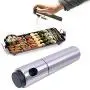 Tzichi – Lagerbehälter & Glasbehälter – 1 Stück Edelstahl Oliven-Pumpensprüher Zerstäuber Feiner Nebel Öl-Sprühflasche Essig-Sprühflasche zum Kochen – Reinigung Essig-Sprühflasche Haarsystem Motor-Zapfen Düsenpumpe
