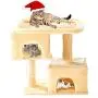 Jueapu Cat Tree Cat Climbing Frame Luxury cat Tower Cat Nest Cat House A Stable Play House with 2 Large Condominiums Suitable for Pets to Rest and Play Jueapu Cat Tree Cat Climbing Frame Luxury cat Tower Cat Nest Cat House A Stable Play House with 2 Large Condominiums Suitable for Pets to Rest and Play
